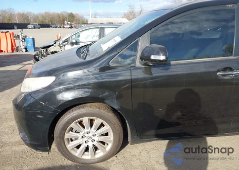 2013 Toyota Sienna Limited 7 Passenger из США, поврежденный, VIN 5TDDK3DC7DS069854